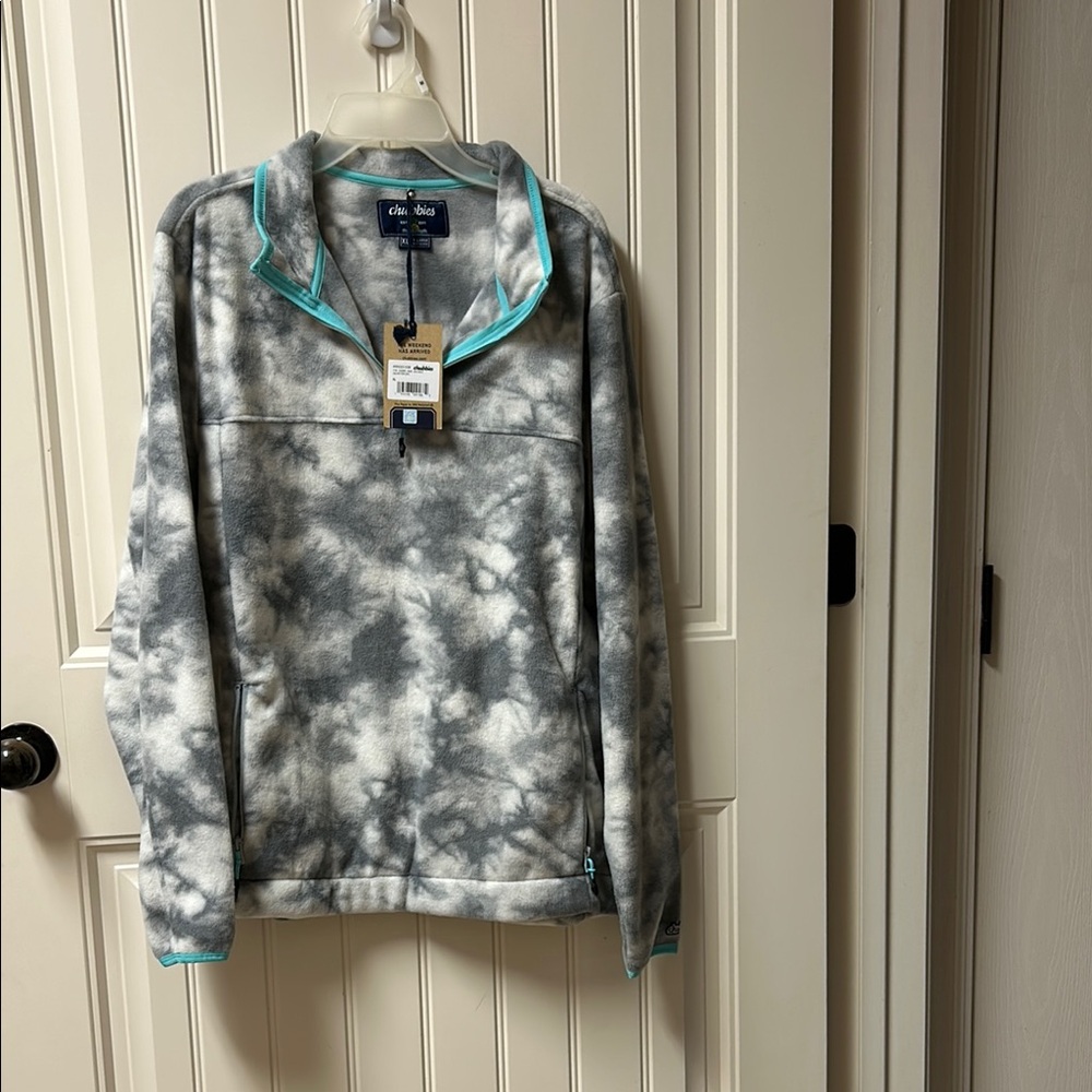 Chubbies Gray and Blue Men's Sweater